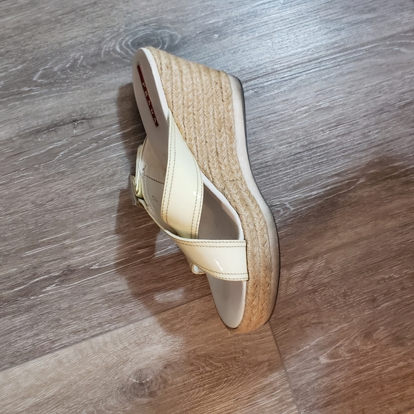 Prada platform wedge Sandals. Size 37 - Picture 6 of 9